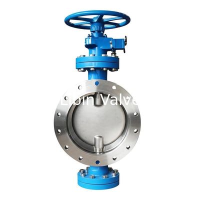 Stainless Steel Eccentric Butterfly Valve DN100 DN4000 Bi-dreictional Bubble Tight Guaranteed for Various Applications
