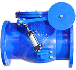 Kết nối Flange Swing Check Valve, Non Return Valve với chỗ ngồi đàn hồi / kim loại