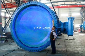 AWWA DN3000 Máy van bướm hiệu suất cao, Máy van bướm nhiệt độ cao