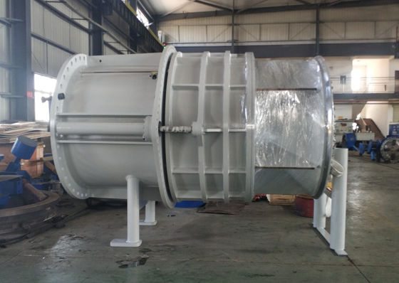 DN1600 Anti Cavitation Fixed Cone Valve / Pressure Self-Regulating Valve with Diversion Hood (Điều van tự điều chỉnh áp suất với nắp chuyển hướng)
