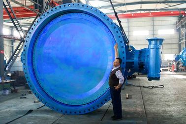 AWWA DN3000 Máy van bướm hiệu suất cao, Máy van bướm nhiệt độ cao
